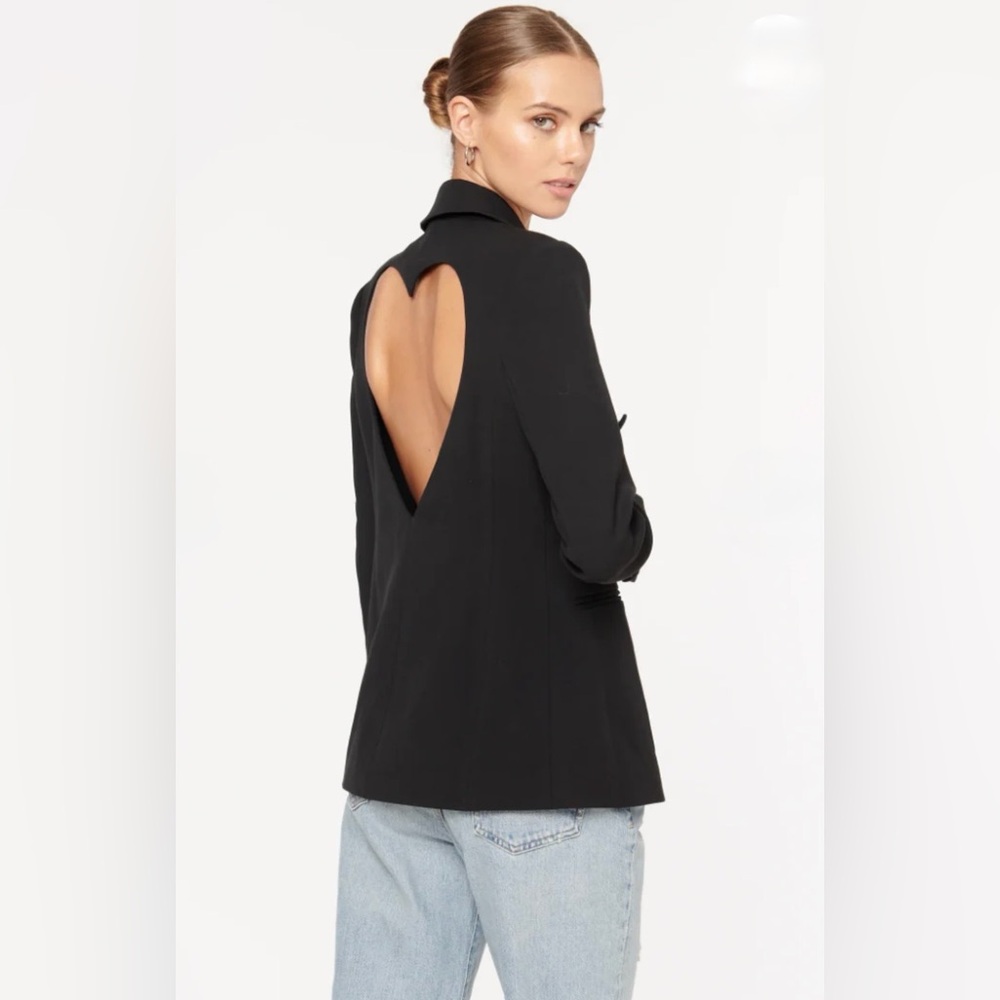 CAMI NYC Yoon Heart Cut Out Blazer